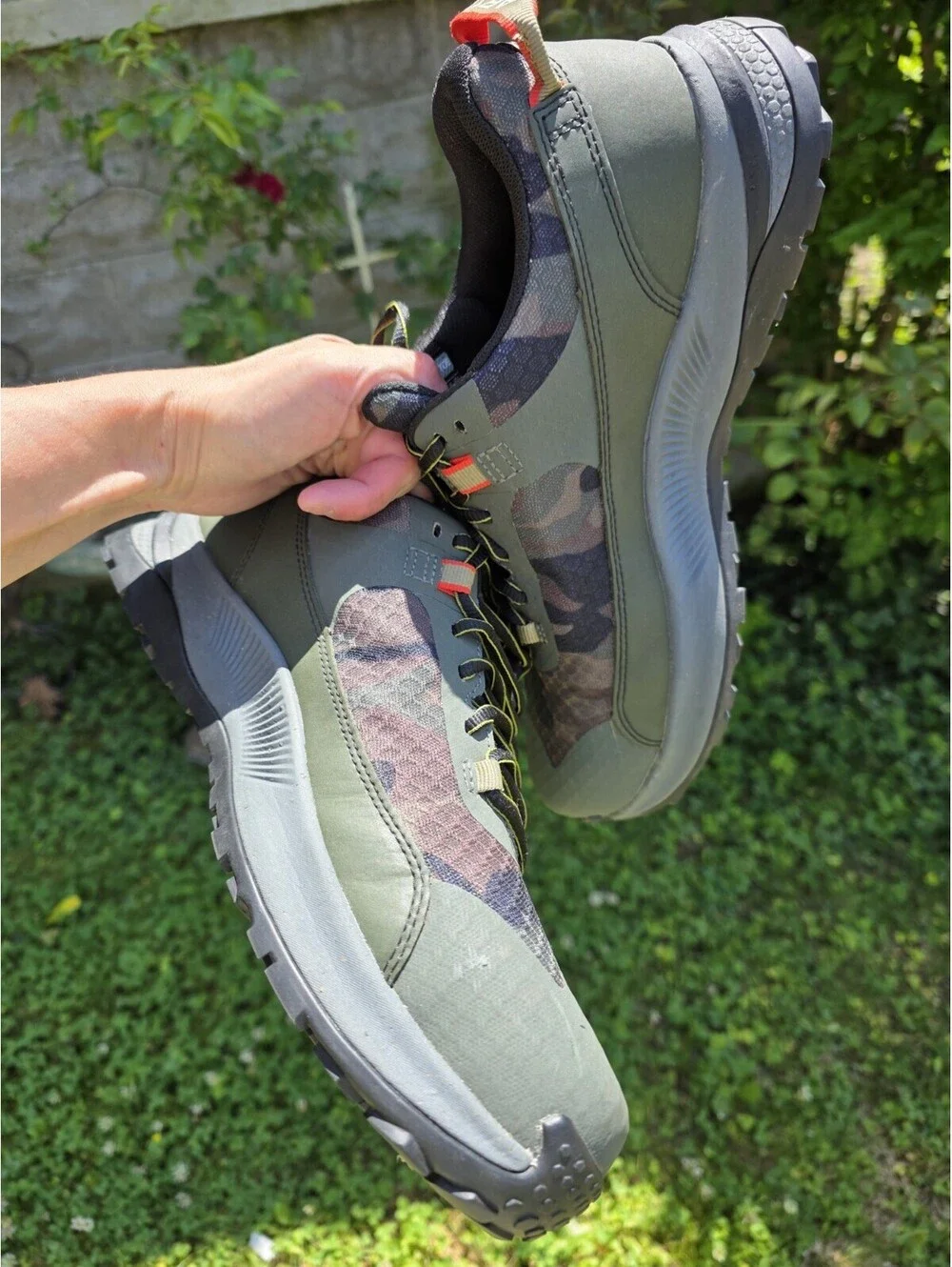 Men Outpace Shift Composite Work Shoe CAMO (Size 10D) 10047025